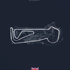 Track Layout Wall Art Poster - Unframed