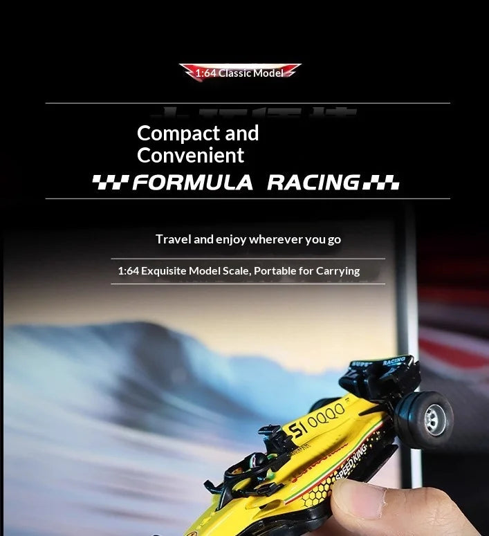 1:64 Remote Control Open-Wheel Racer