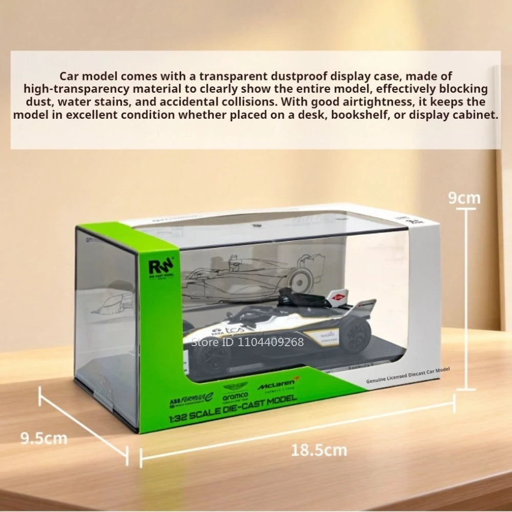 1:32 Alloy Race Car Display Model with Cover Edition