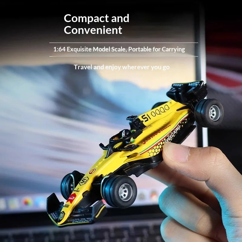 1:64 Remote Control Open-Wheel Racer