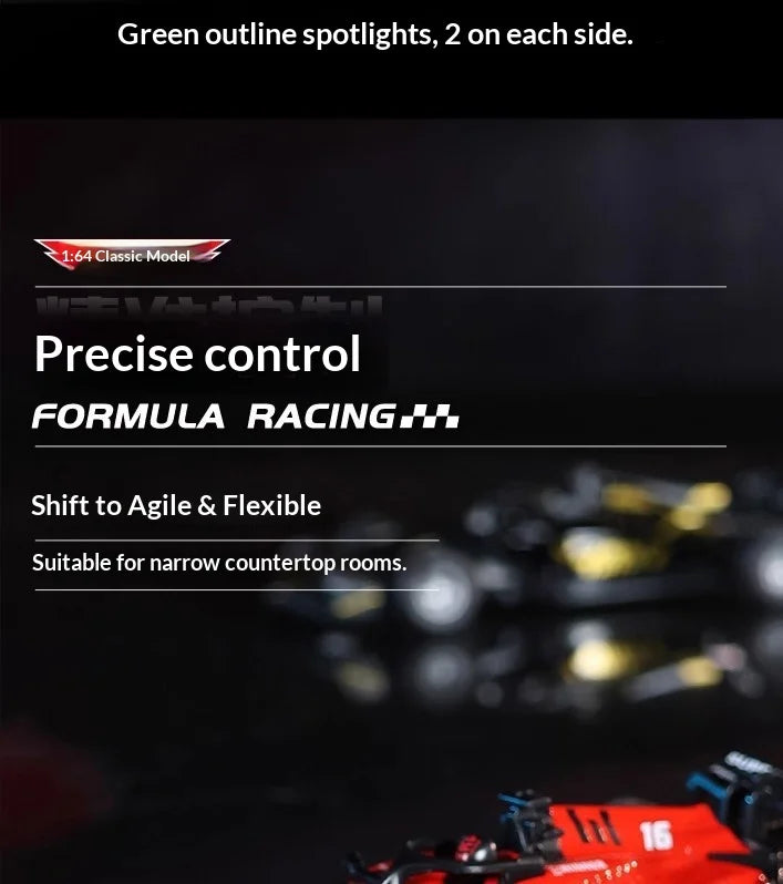 1:64 Remote Control Open-Wheel Racer