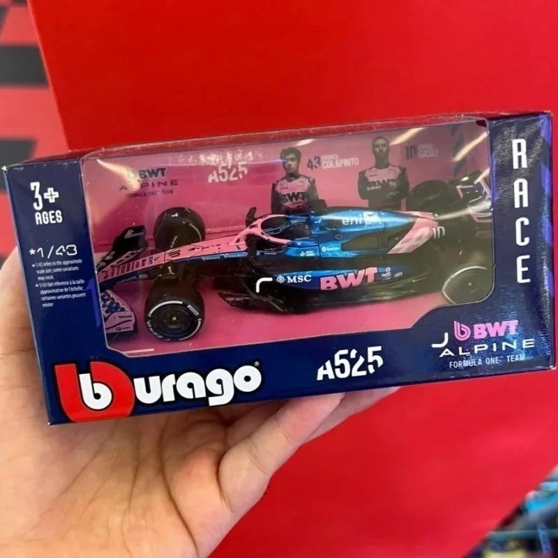 1:43 Simulation Race Car Desk Model