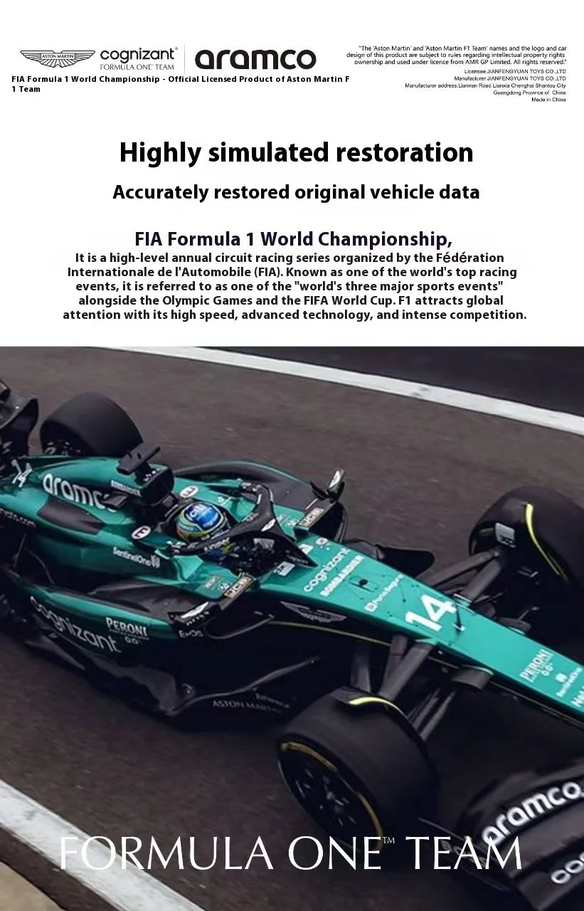 1:14 Remote Control Open-Wheel Racer