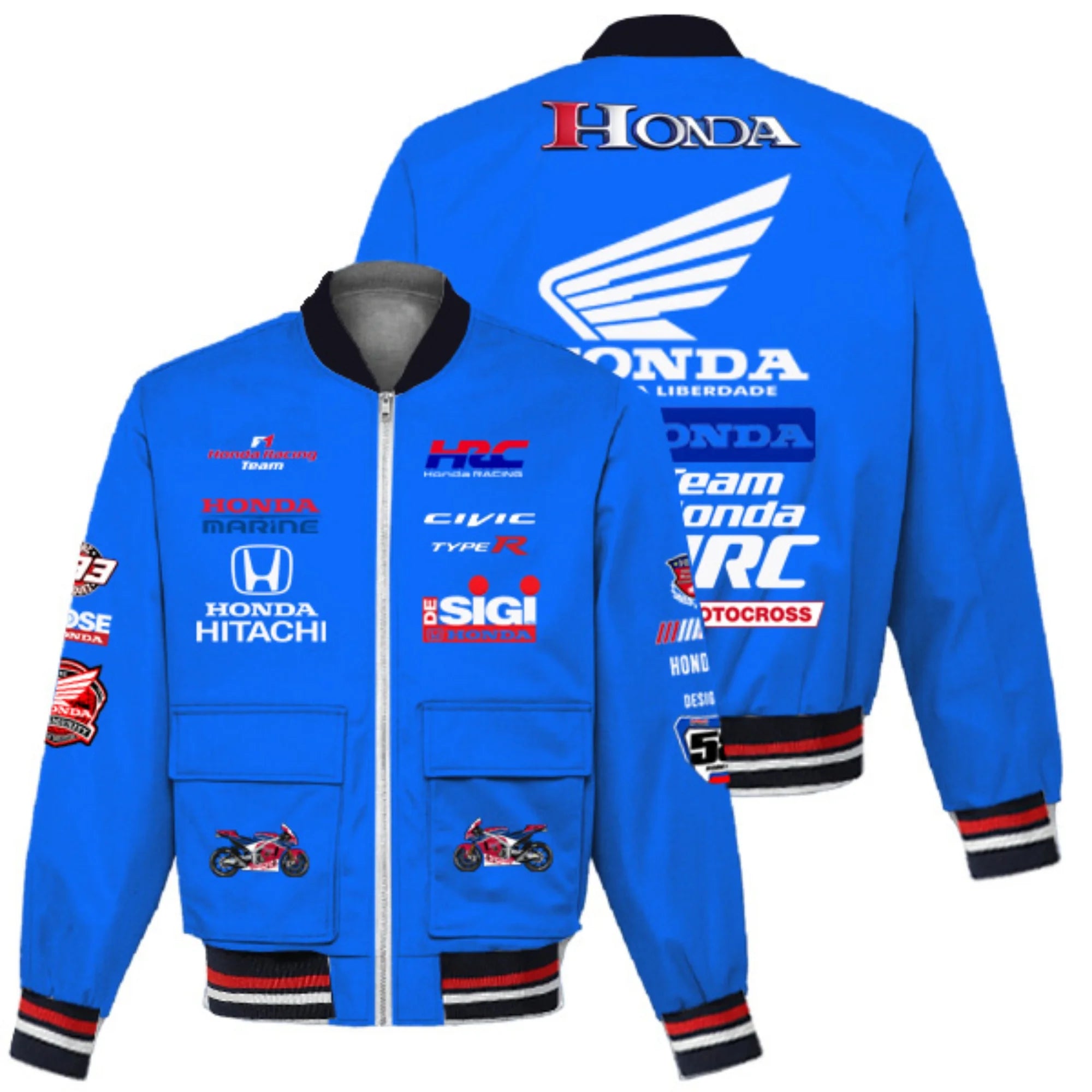 Windproof Motorcycle Style Hooded Jacket Edition