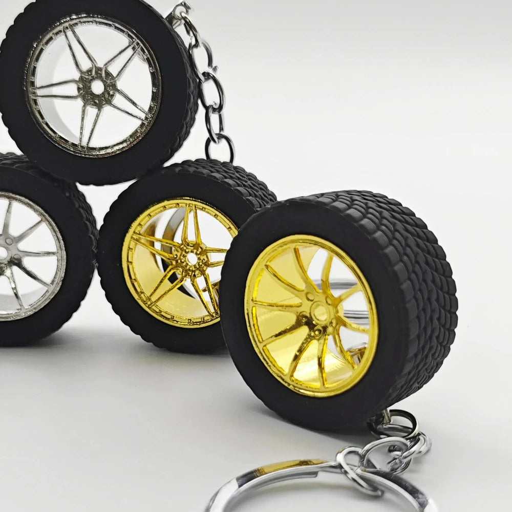 Spring Suspension Keychain