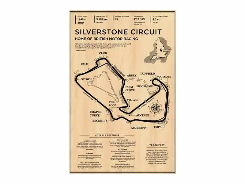 Racing Circuit Canvas Wall Art Poster - Monaco