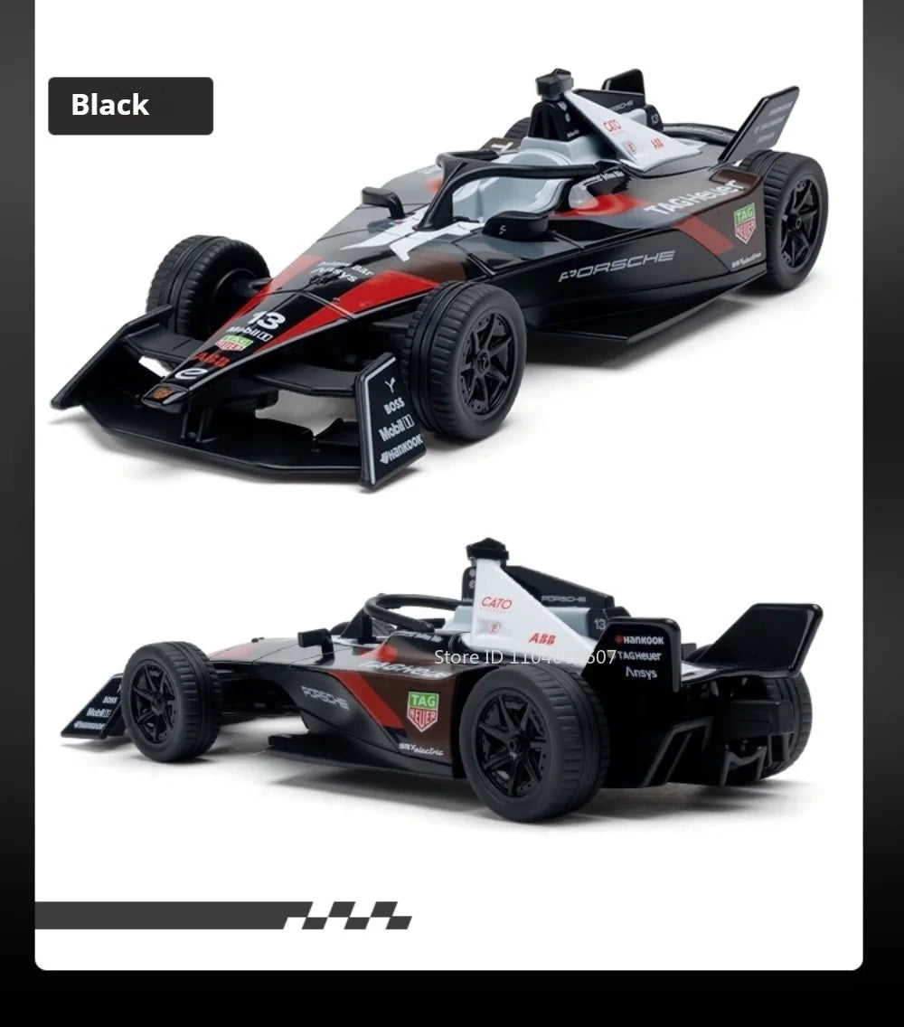 1:32 Alloy Race Car Display Model with Cover