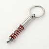 Turbo Style Metal Keyring