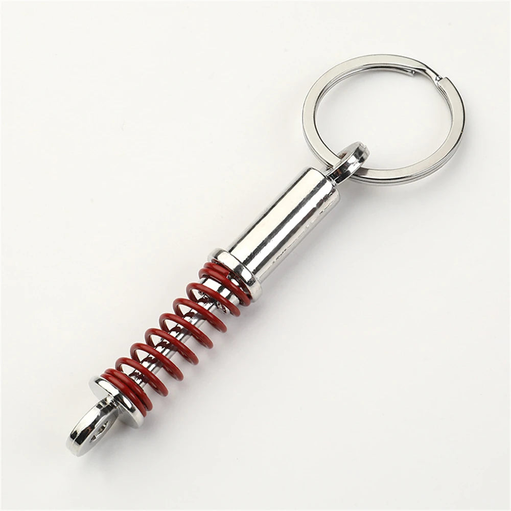 Turbo Style Metal Keyring
