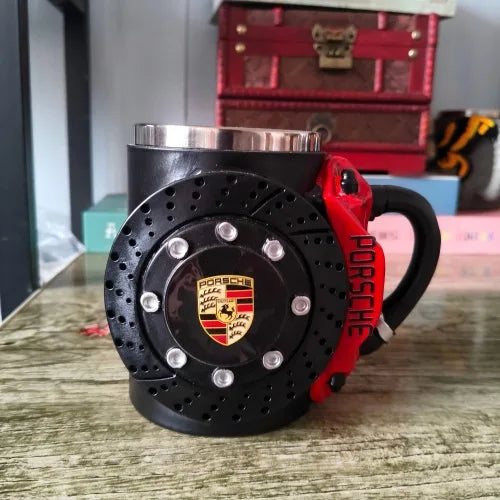 Retro Engine Handle Mug