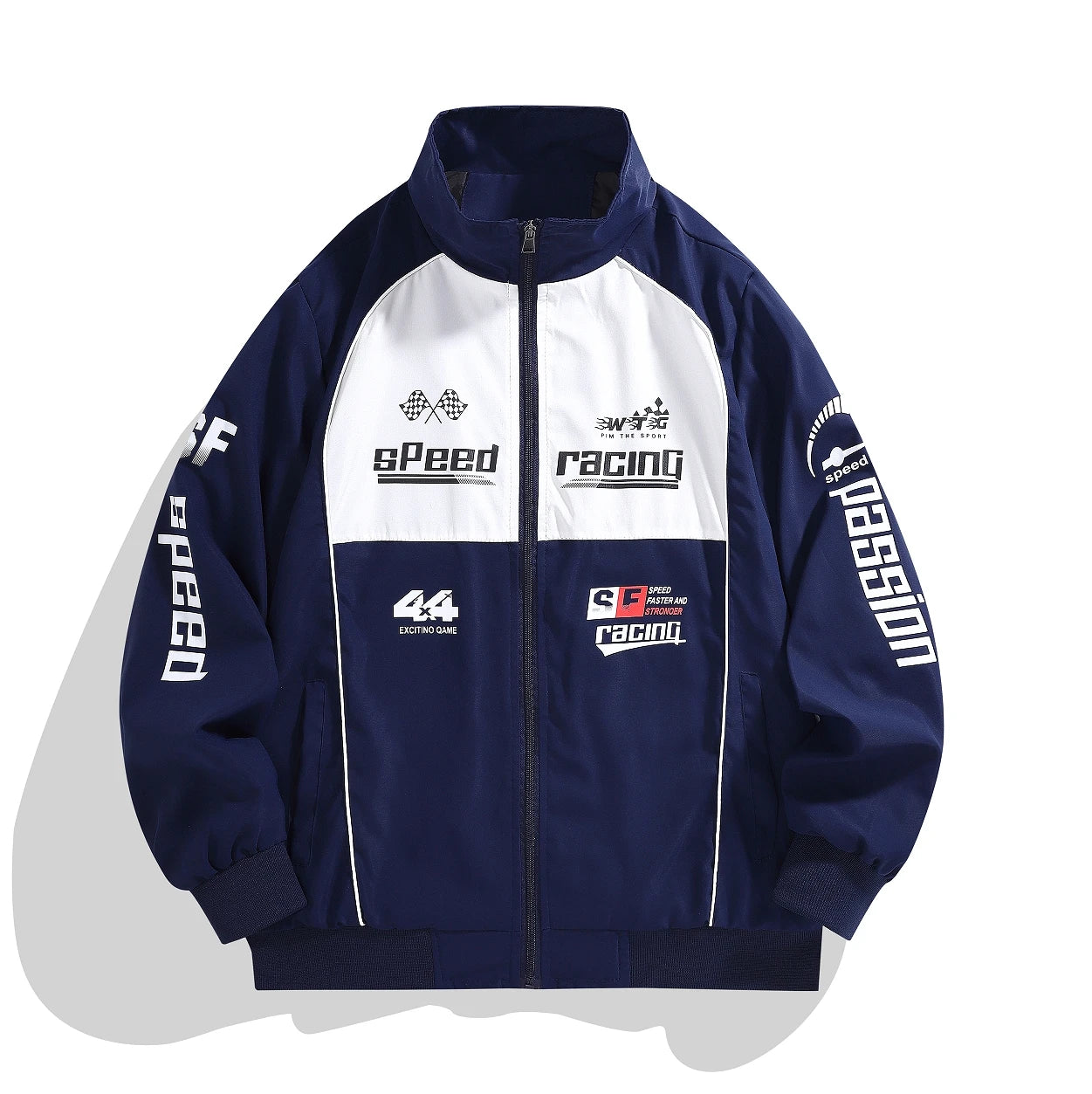 Slim Fit Riding Hooded Jacket