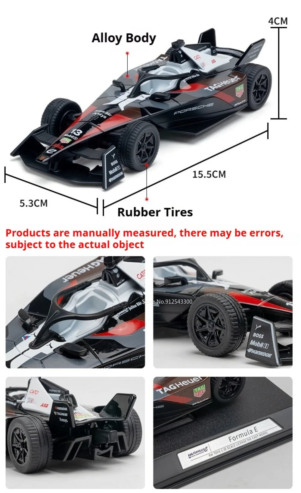 1:32 Alloy Race Car Display Model