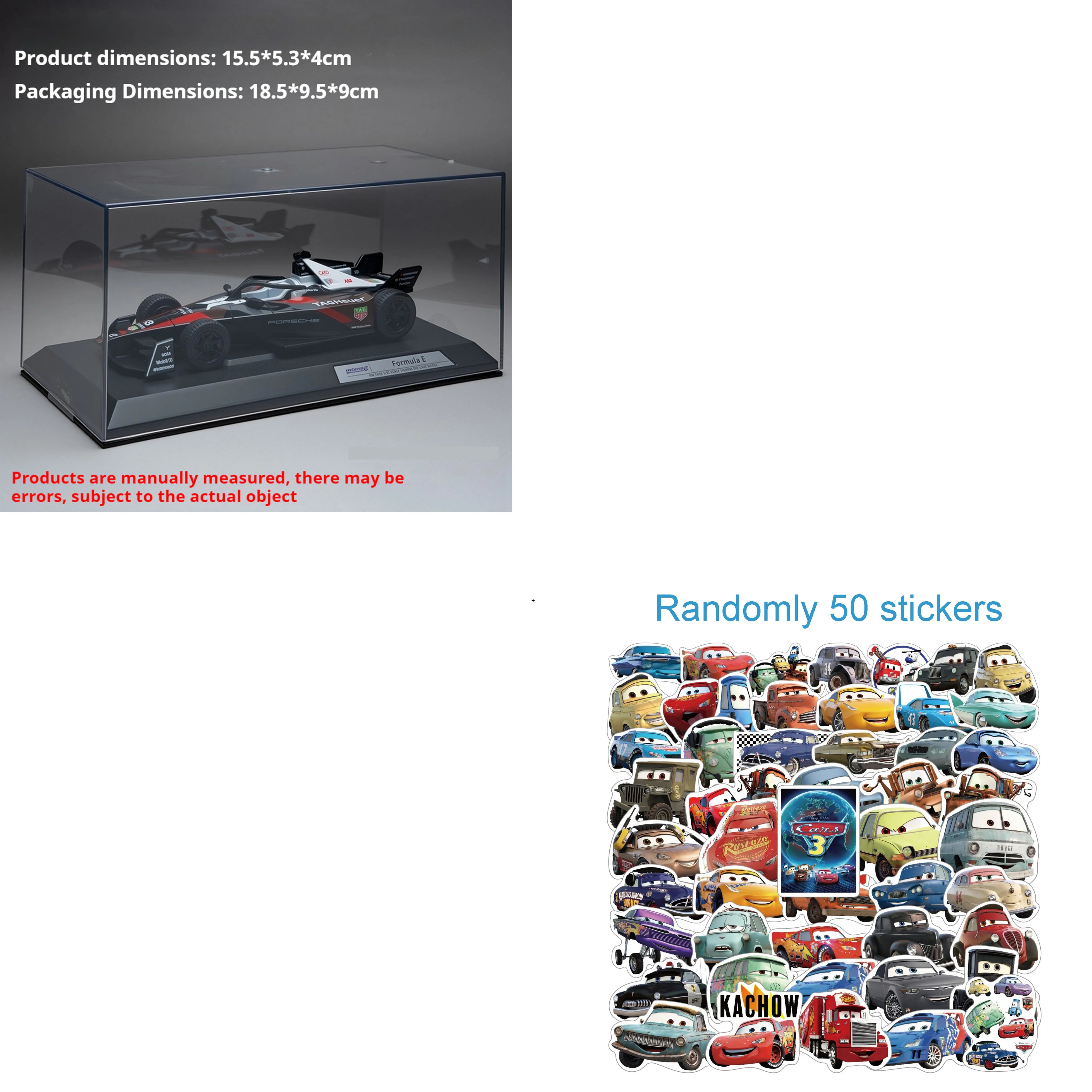 1:32 Alloy Race Car Display Model with Cover