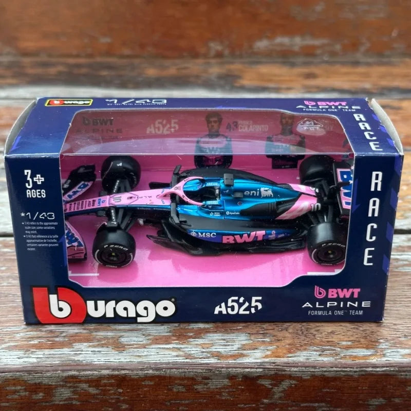 1:43 Simulation Race Car Desk Model