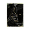 Track Route Print for Modern Interiors - Unframed