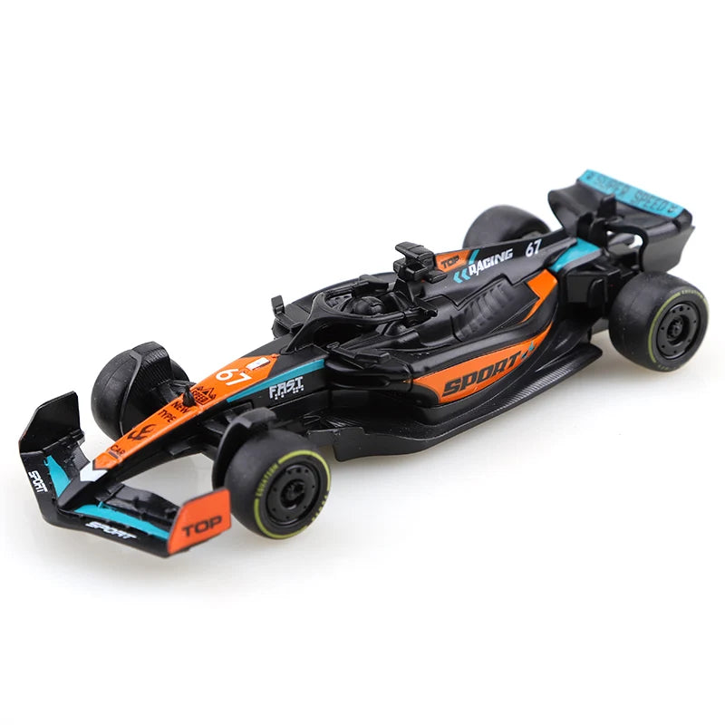 1:43 Pullback Alloy Race Car Toy