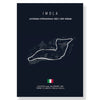 Decorative Track Layout Wall Canvas Poster - Unframed