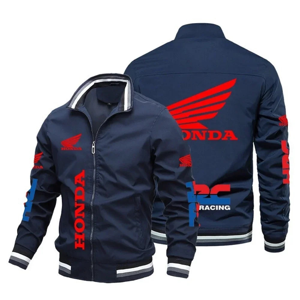 Racing-Inspired Bomber Jacket