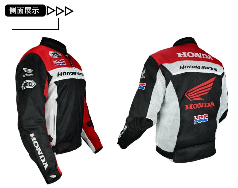 Retro Racing Style Outerwear