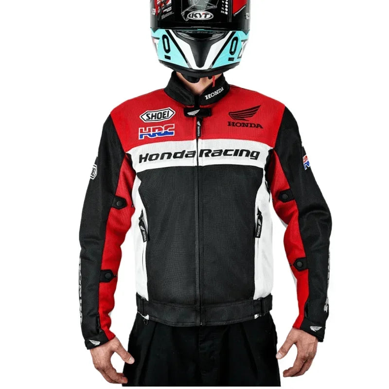 Retro Racing Style Outerwear