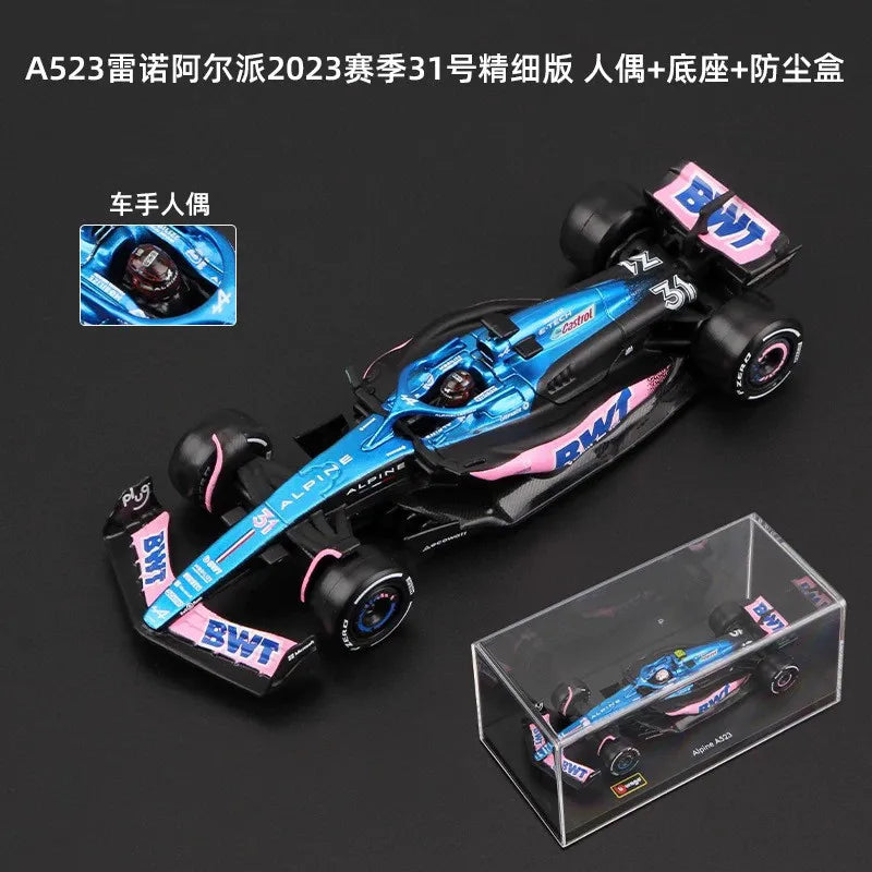 1:43 Simulation Race Car Desk Model