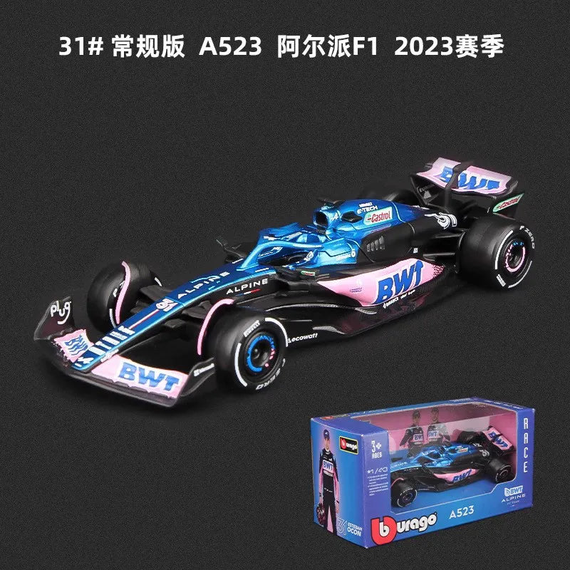 1:43 Simulation Race Car Desk Model