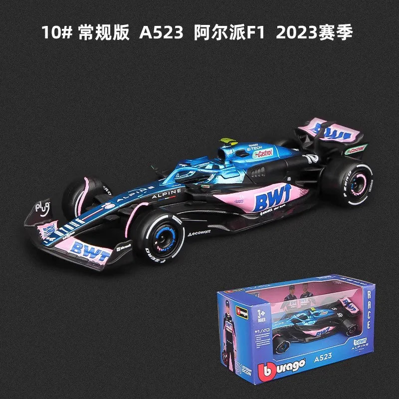 1:43 Simulation Race Car Desk Model