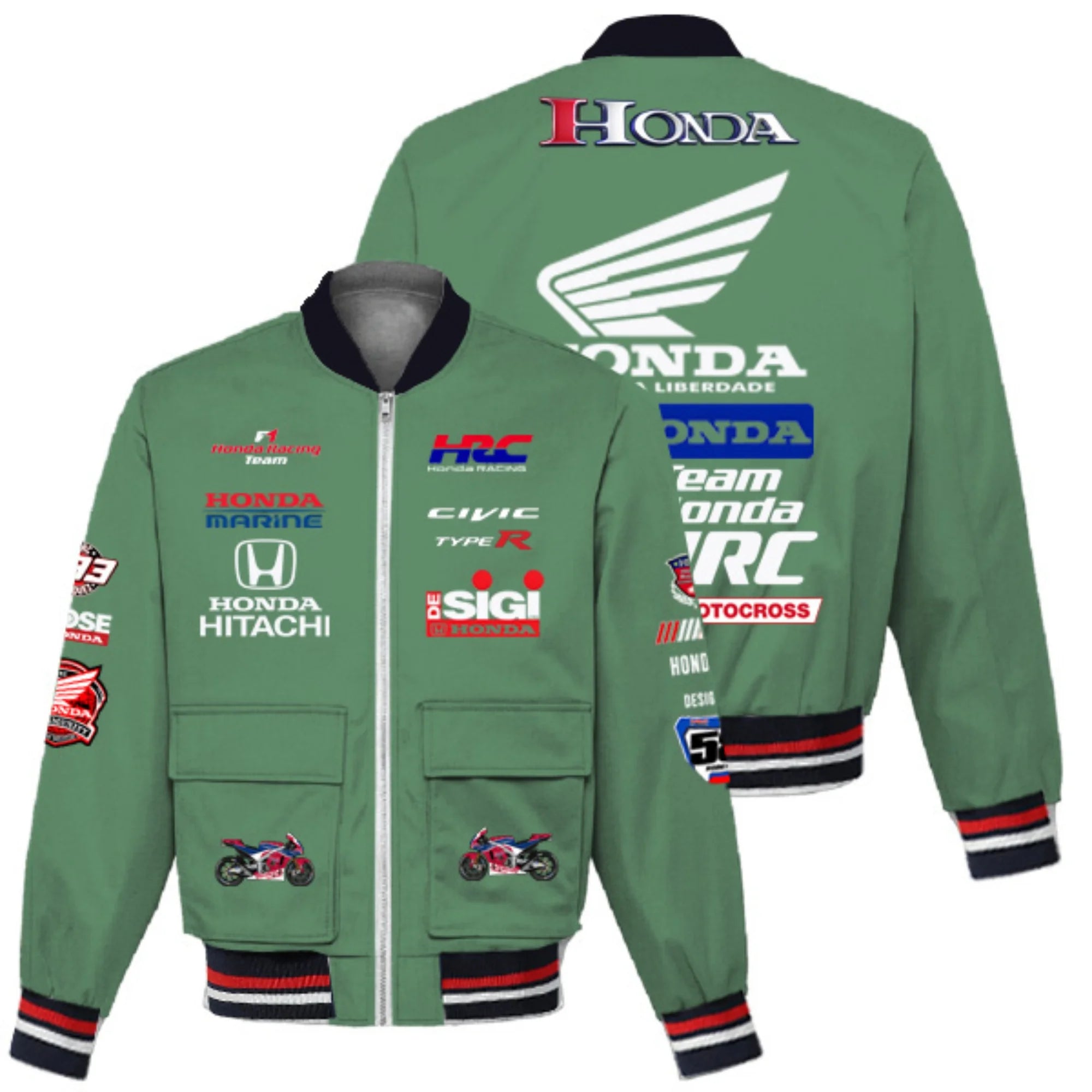Windproof Motorcycle Style Hooded Jacket Edition