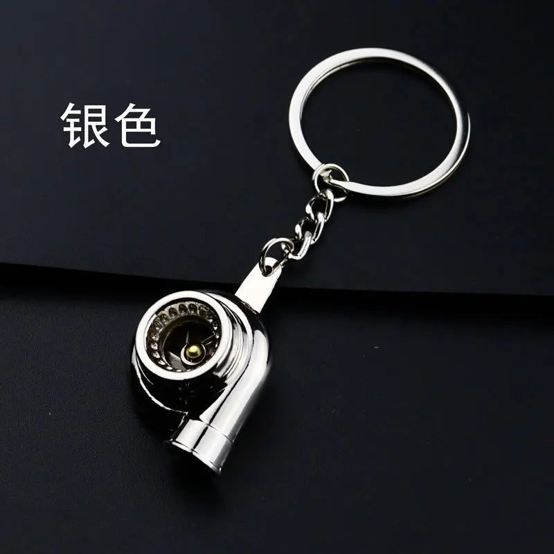 Tire Rim Fidget Keychain