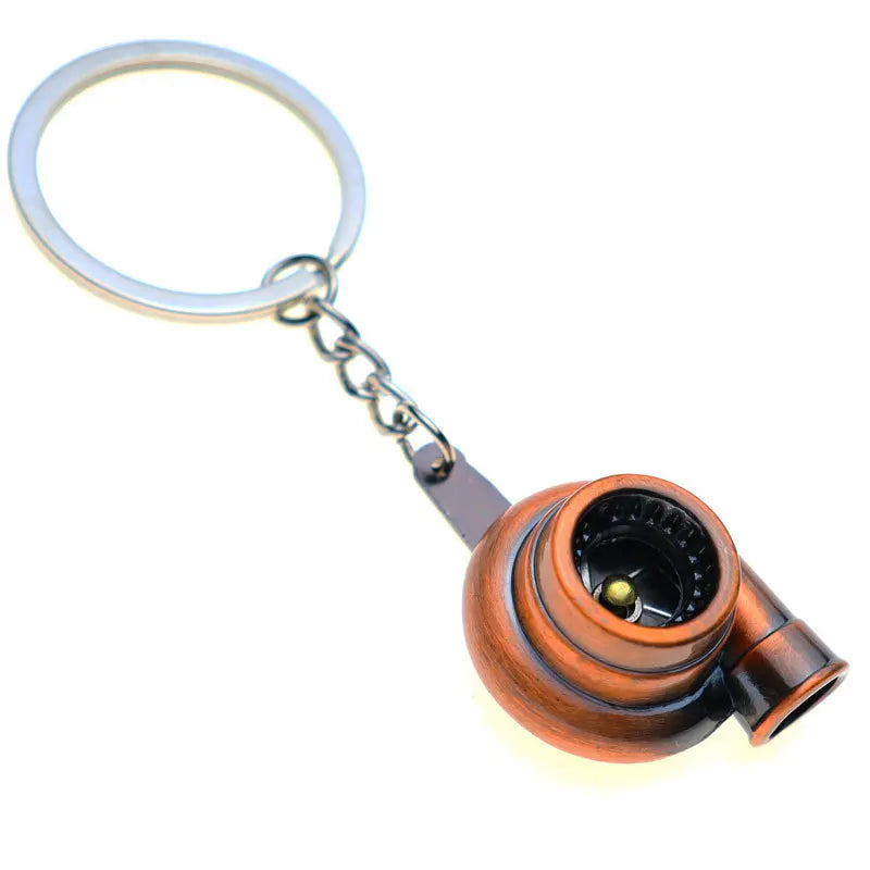 Tire Rim Fidget Keychain